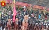 Mãn nhãn với màn trình diễn của Cảnh sát cơ động Kỵ binh